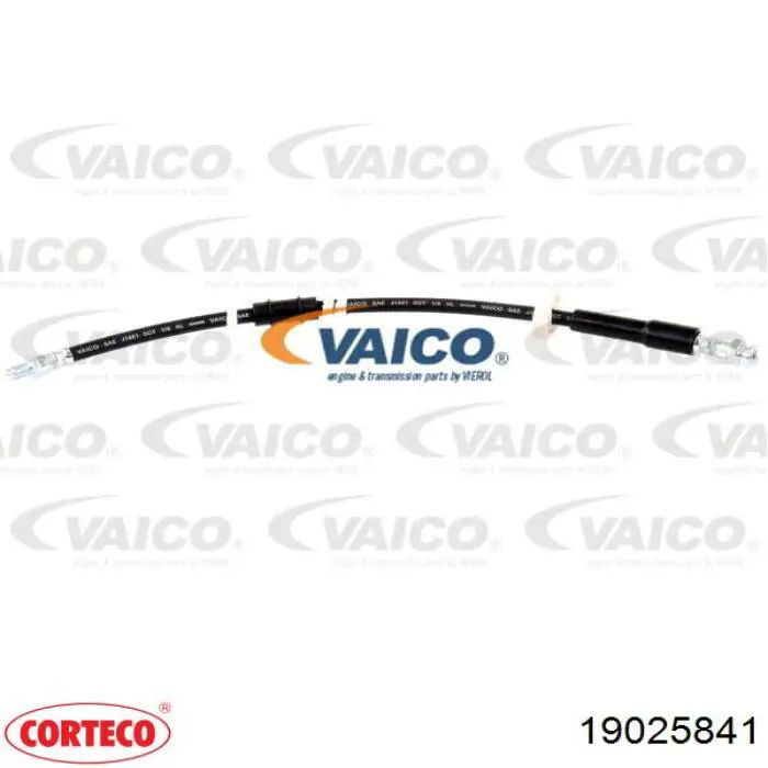 Шланг гальмівний передній Corteco 19025841 ціна, від 7.35 USD