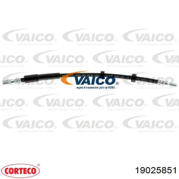 Шланг гальмівний передній Corteco 19025851 ціна, від 6.19 USD