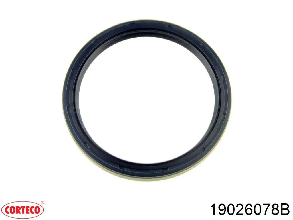 Сальник колінвала двигуна, задній Corteco 19026078B ціна, від 8.44 USD