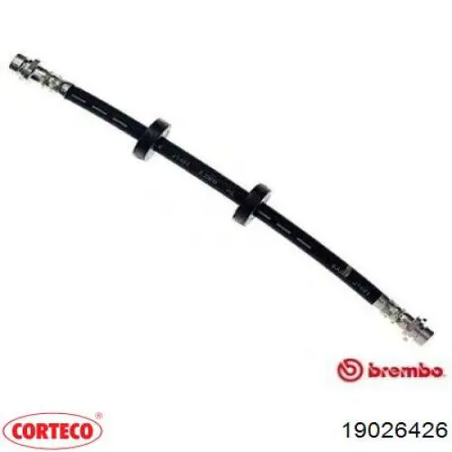 Гнучка гальмівна трубка задня Corteco 19026426