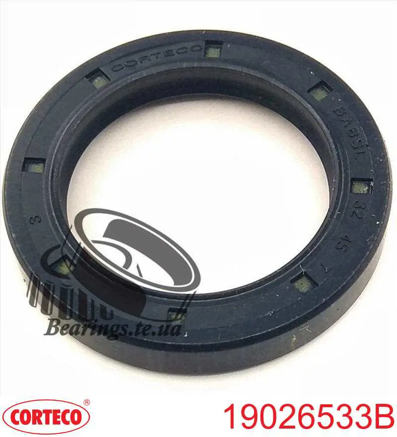 Сальник передньої маточини Corteco 19026533B ціна, від 1.53 USD