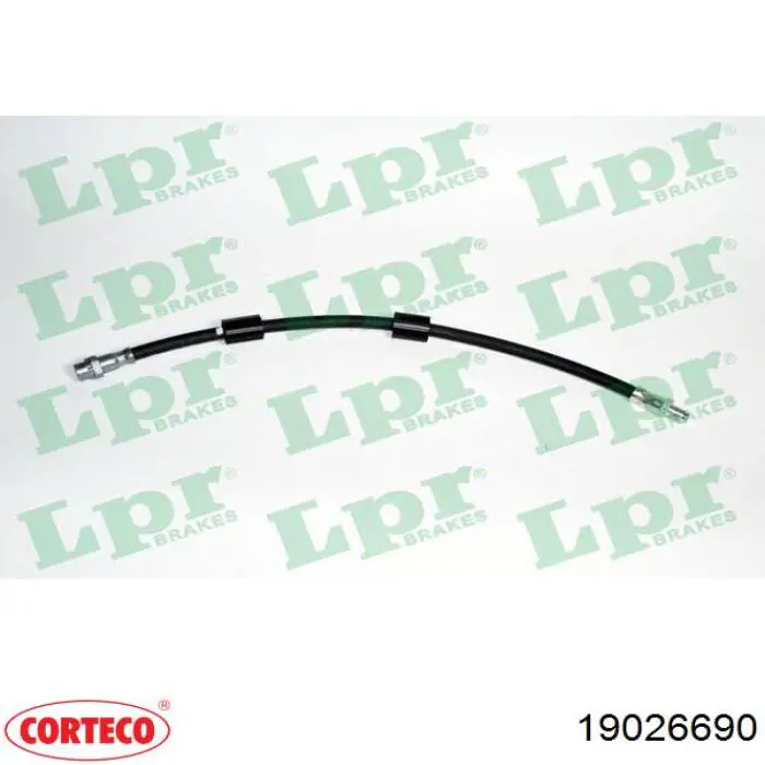 Шланг гальмівний задній Corteco 19026690 ціна, від 10.50 USD