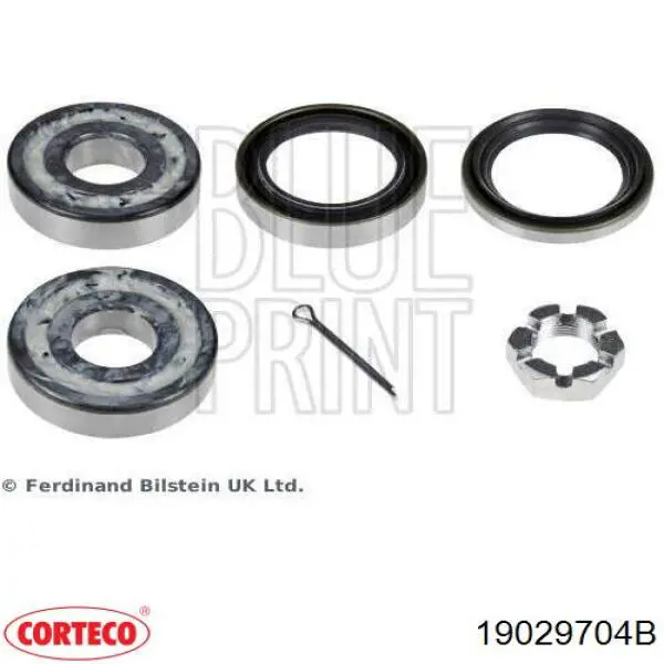 Сальник передньої маточини, внутрішній Corteco 19029704B ціна, від 10.53 USD