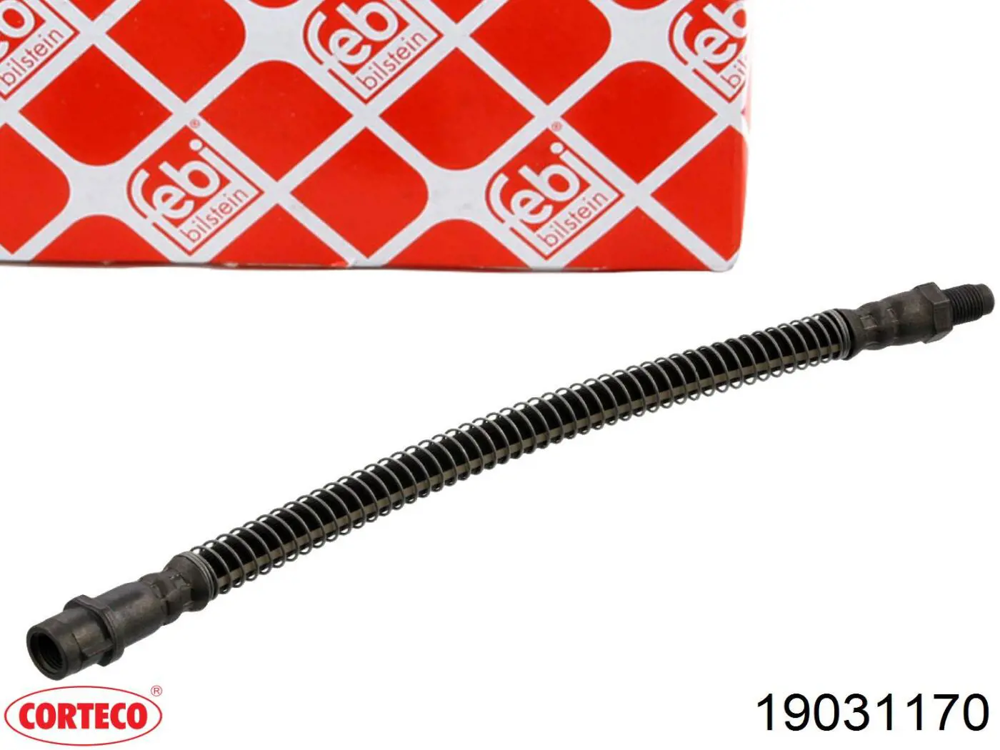Шланг гальмівний задній Corteco 19031170 ціна, від 10.74 USD