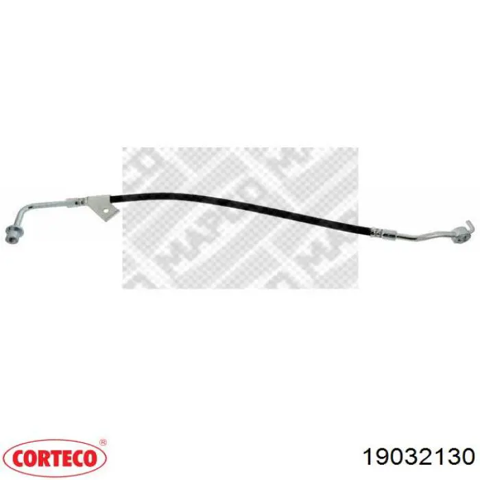 Шланг гальмівний передній, правий Corteco 19032130 ціна, від 9.77 USD