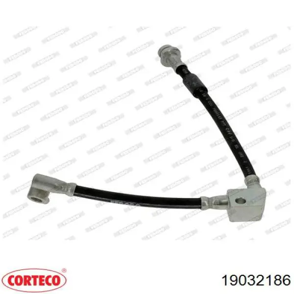 Шланг гальмівний передній, лівий Corteco 19032186 ціна, від 22.22 USD