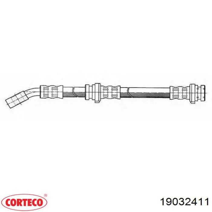 Гальмівні шланги передні 462109C008 Nissan/Infiniti