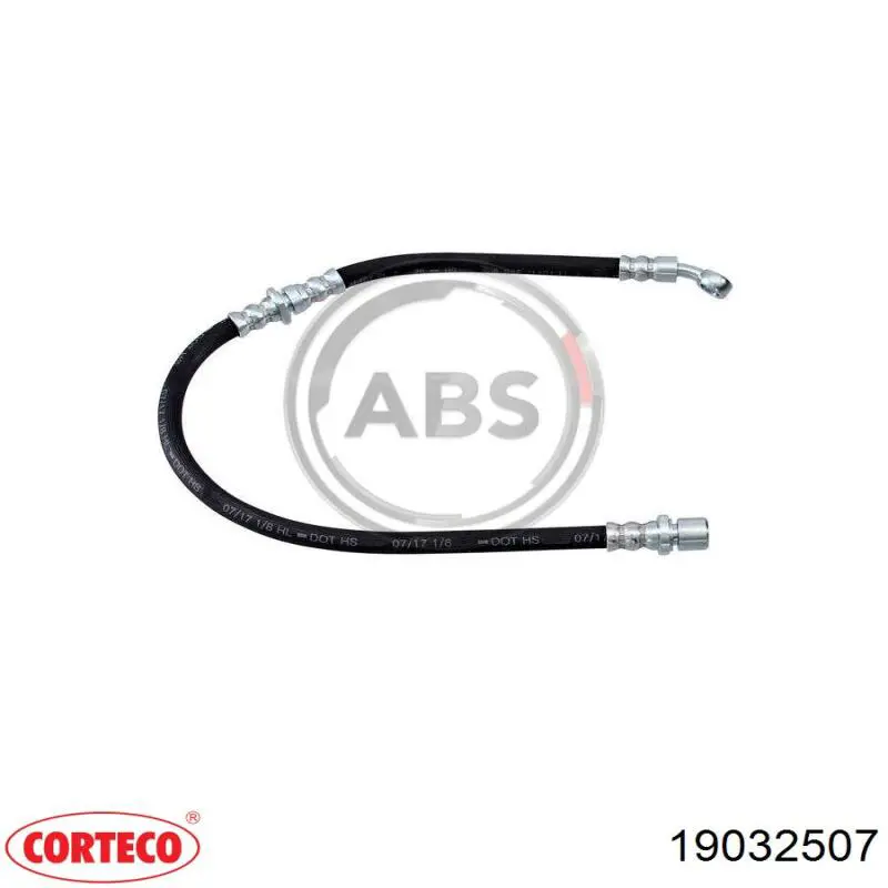 SL5243 ABS Шланг гальмівний задній, правий