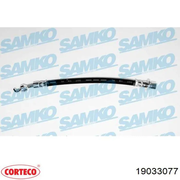 Шланг гальмівний задній Toyota 9094702C50 ціна, від 7.21 USD
