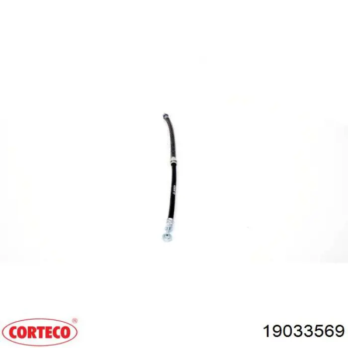 Шланг гальмівний передній ABS SL6163
