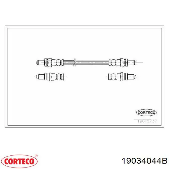  Corteco 19034044B ціна, від 17.60 USD