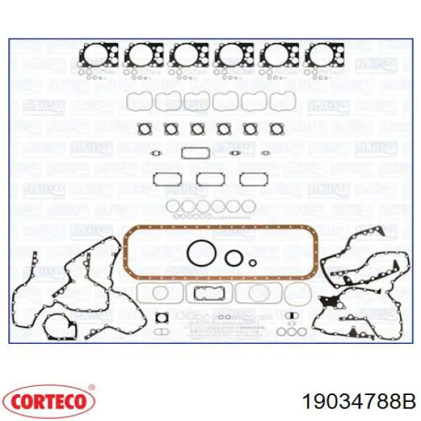 Ущільнювальне кільце, універсальне Corteco 19034788B ціна, від 5.82 USD