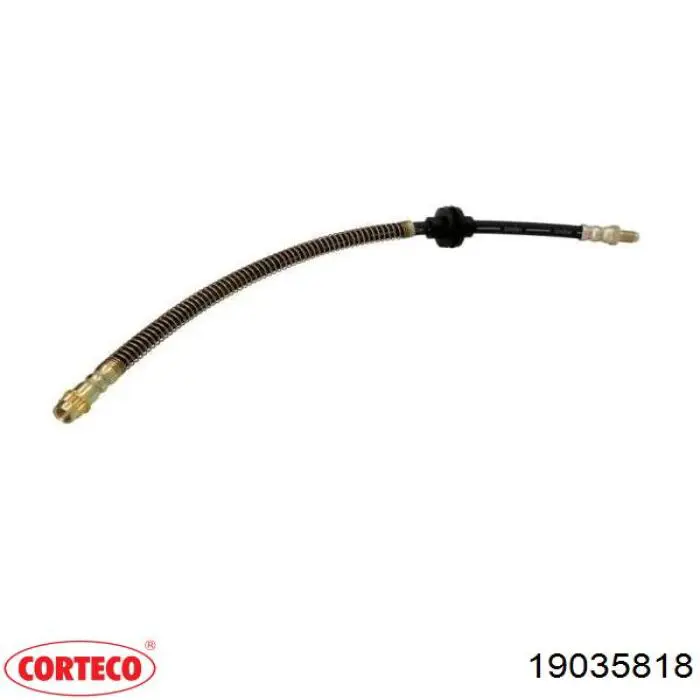 Шланг гальмівний передній Corteco 19035818 ціна, від 8.07 USD