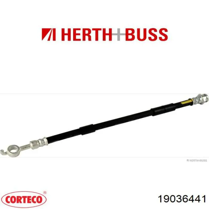 Гнучка гальмівна трубка задня Metzger 4110880