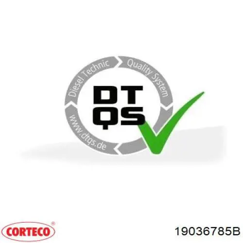 Сальник задньої маточини Corteco 19036785B