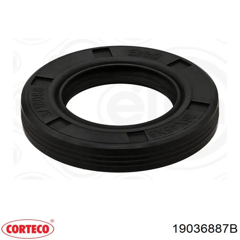 Сальник двигуна, распредвала Corteco 19036887B ціна, від 6.30 USD