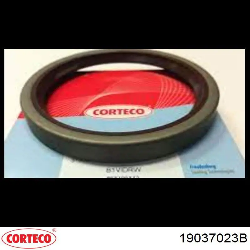 Сальник коленвалу 19037023B Corteco