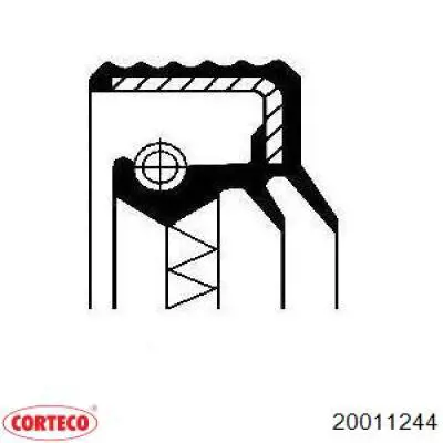 Сальник двигуна, распредвала Corteco 20011244 ціна, від 3.17 USD