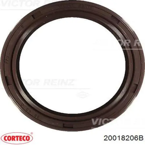 Сальник распредвала двигуна, передній Corteco 20018206B ціна, від 4.51 USD
