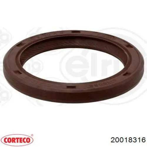 Сальник коленвалу 20018316 Corteco