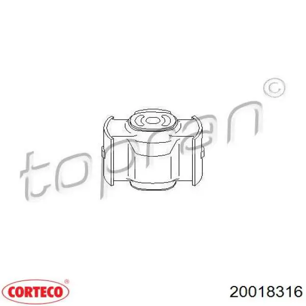 Купити 20018316 Corteco Сальник коленвала передній