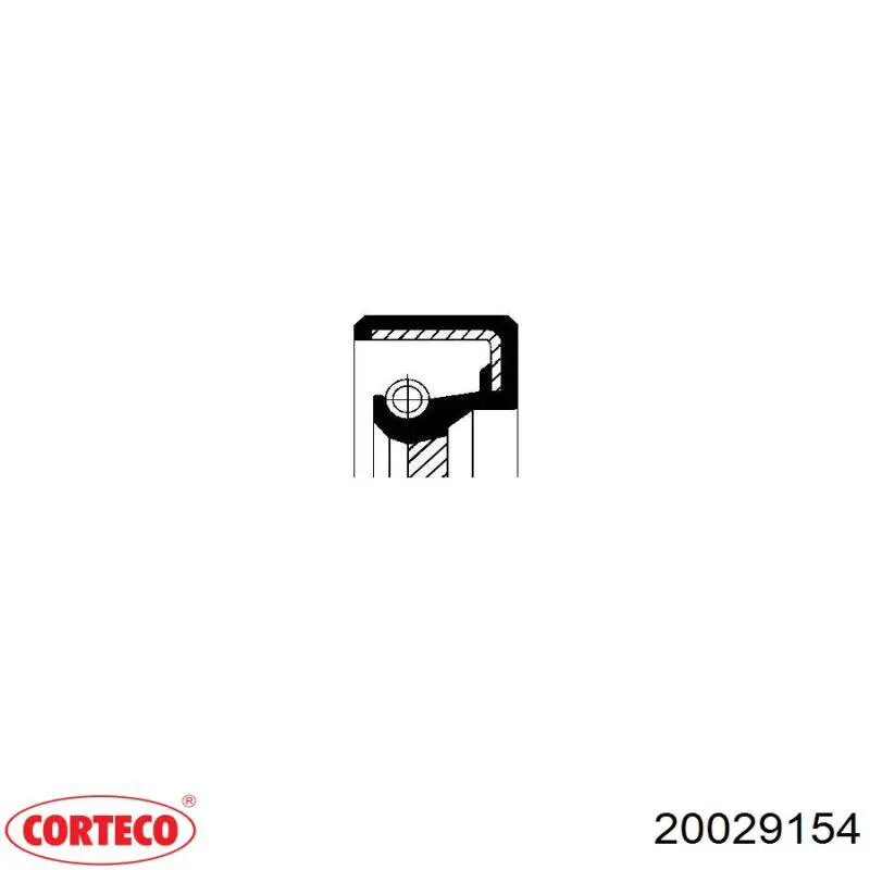 Направляюча первинного валу КПП Corteco 20029154 ціна, від 10.27 USD
