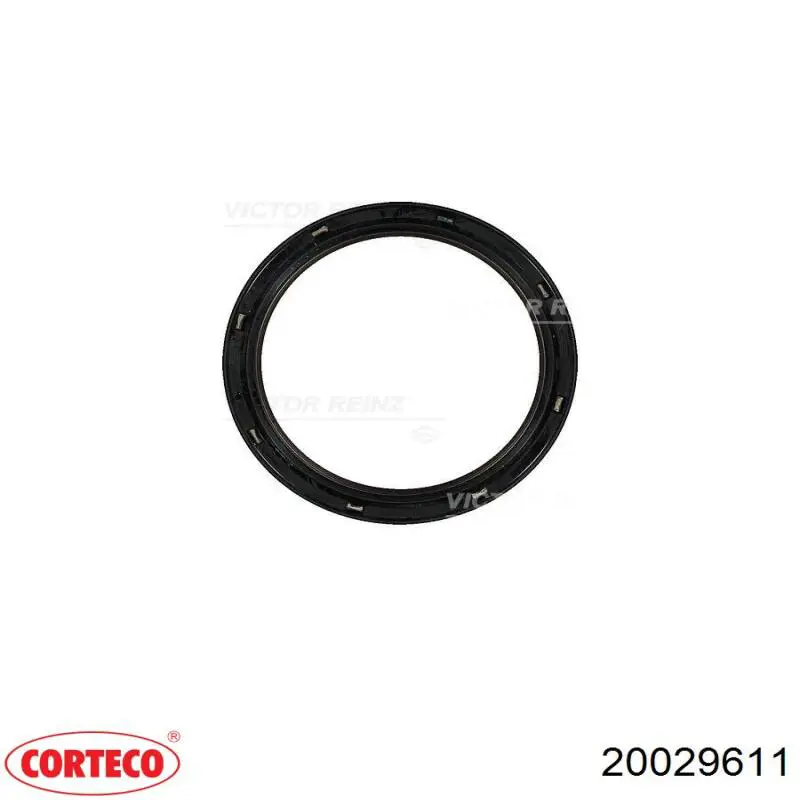 Сальник колінвала двигуна, задній Corteco 20029611 ціна, від 16.53 USD