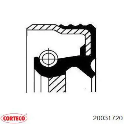 Купити 20031720 Corteco Сальник коленвала передній
