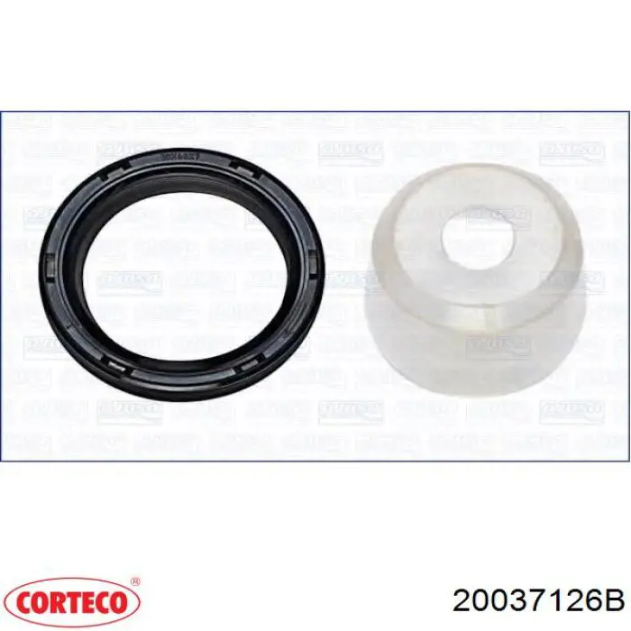 Сальник коленвала двигуна, передній Corteco 20037126B ціна, від 7.51 USD