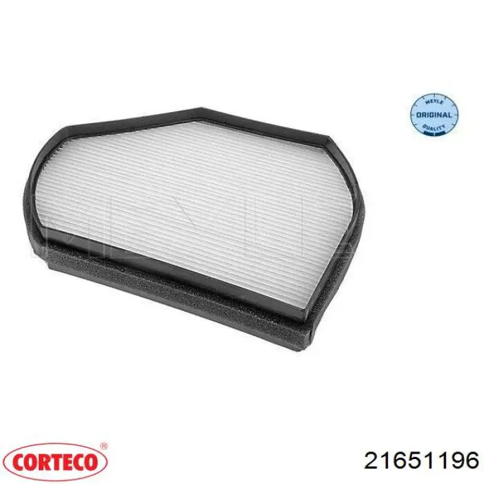 Купити 21651196 Corteco Фільтр салону вугільний