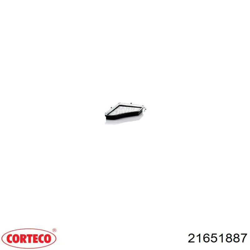 21651887 Corteco Внутрішньосалонний фільтр