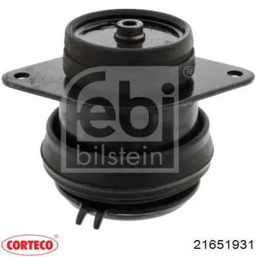 Подушка (опора) двигуна, задня права Corteco 21651931 ціна, від 22.59 USD