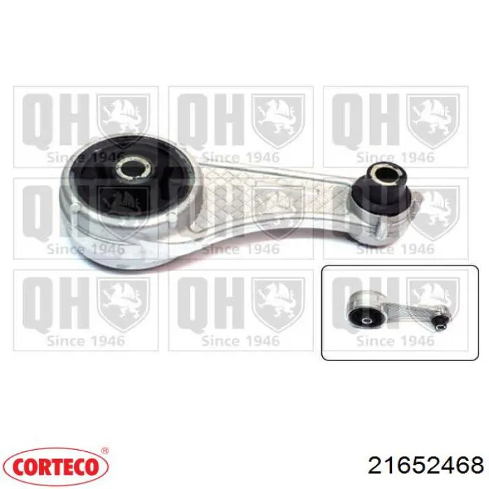 21652468 Corteco Задня подушка двигуна