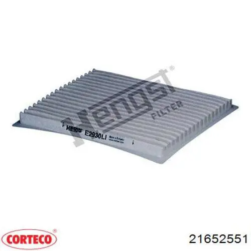 Купити 21652551 Corteco Фільтр салону вугільний