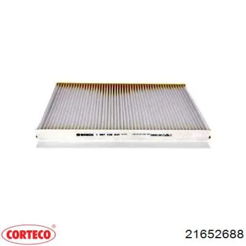 Фільтр повітряний обігрівача Corteco 21652688 ціна, від 8.01 USD