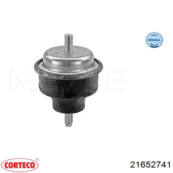 Подушка (опора) двигуна, права 21652741 Corteco