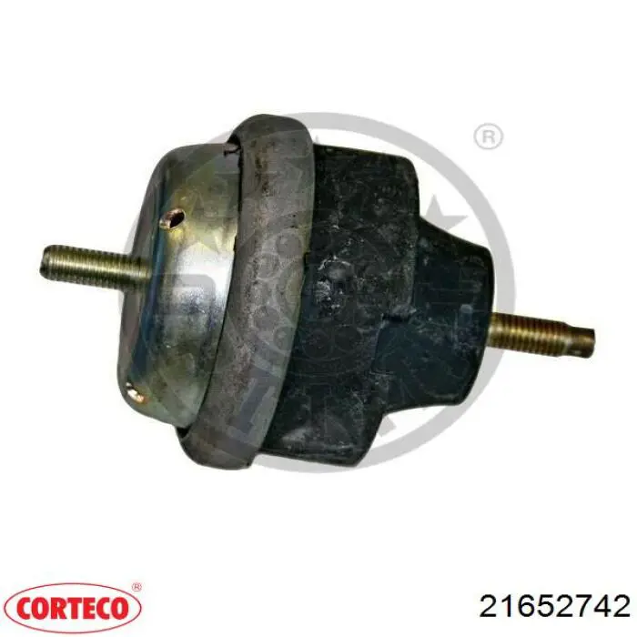 Подушка (опора) двигуна, права 21652742 Corteco