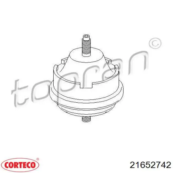 Права подушка двигуна Corteco 21652742 ціна, від 22.24 USD