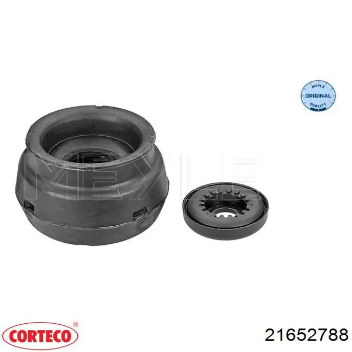 Подушка амортизатора переднього Corteco 21652788