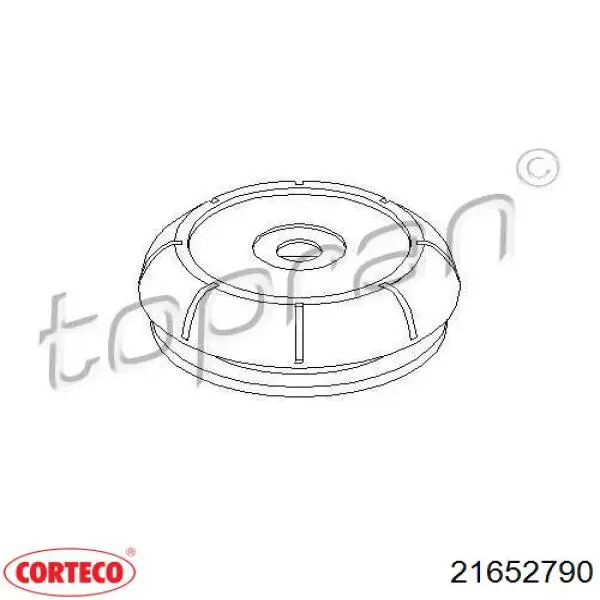 Опора амортизатора переднього 21652790 Corteco