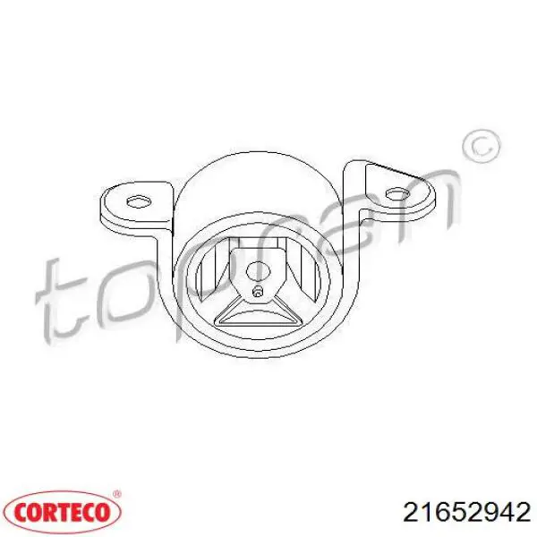 21652942 Corteco Права подушка мотора