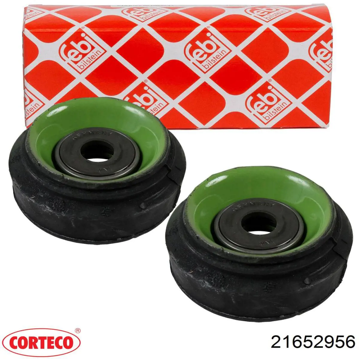 Опора амортизатора переднього 21652956 Corteco