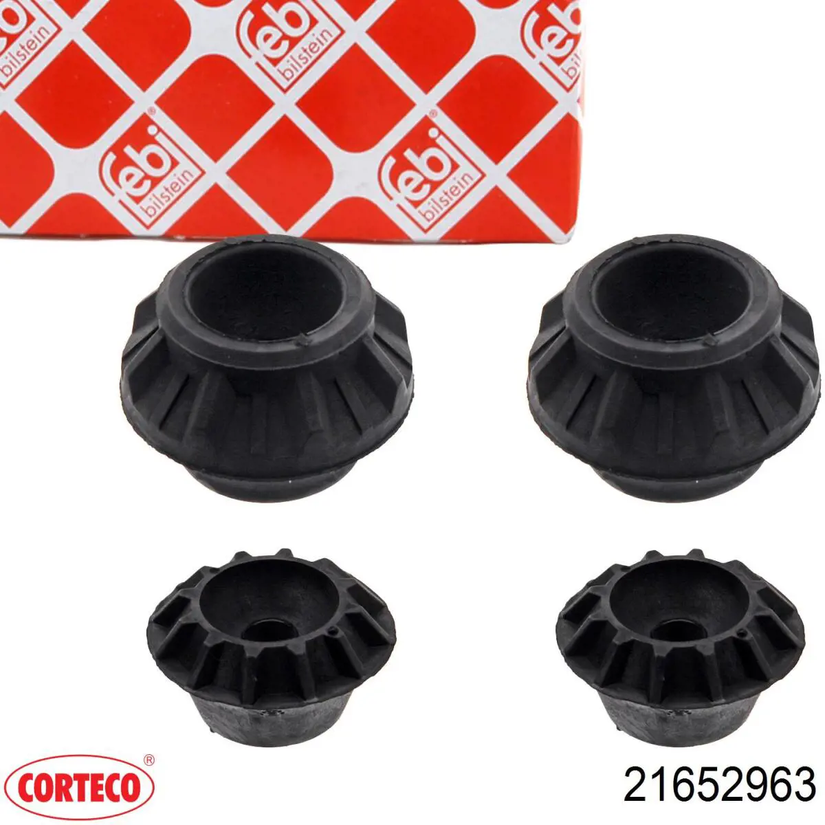 Опора амортизатора заднього Corteco 21652963 ціна, від 2.16 USD
