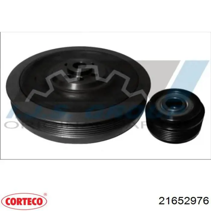 21652976 Corteco Демпфер колінвалу