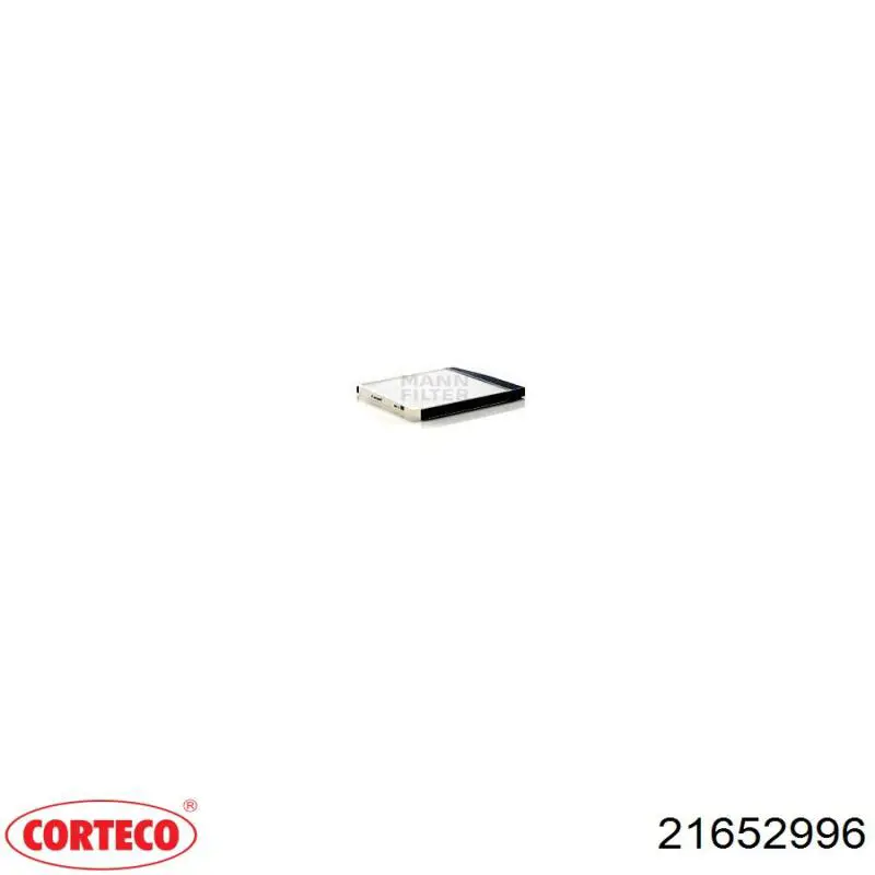 Повітряний фільтр салону Corteco 21652996