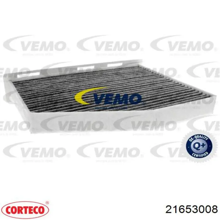 Фільтр повітряний обігрівача Corteco 21653008 ціна, від 10.14 USD