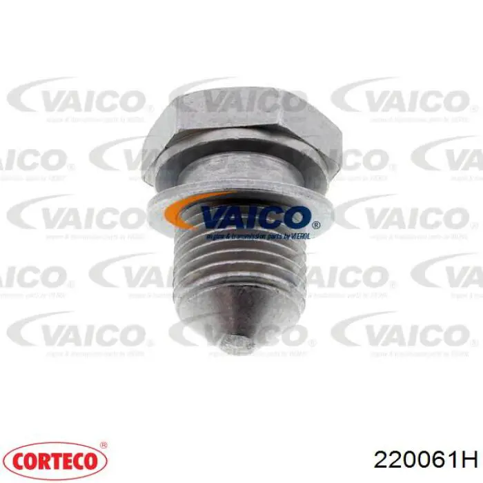 220061H Corteco Пробка піддона двигуна