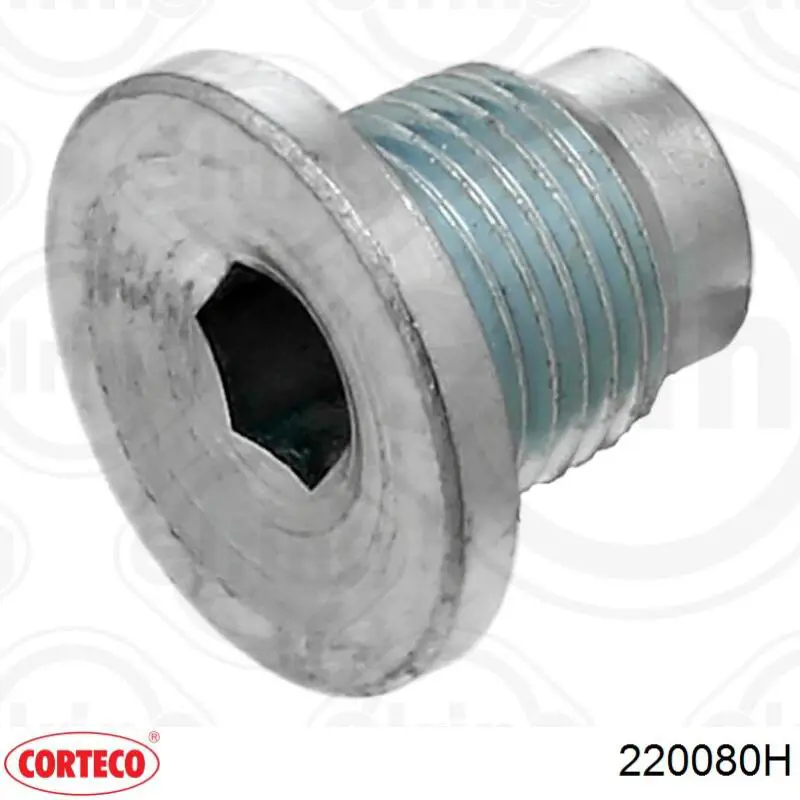 220080H Corteco Пробка піддона двигуна