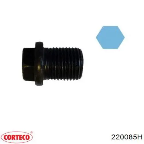 220085H Corteco Пробка піддона двигуна