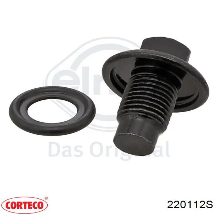 220112S Corteco Пробка піддона двигуна